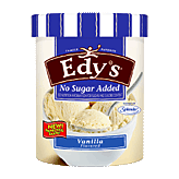 Dreyer's/Edy's&nbsp;Slow Churned Light Ice Cream&nbsp;Vanilla No Sugar Added Picture